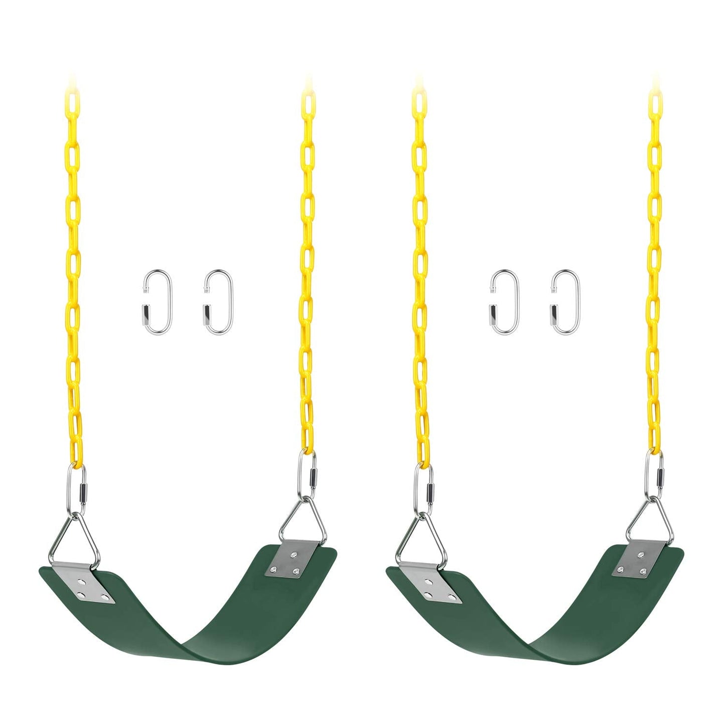 AGPTEK Swing Sets – 66-Inch Anti-Rust Chains, 250 lb Capacity, 2-Pack