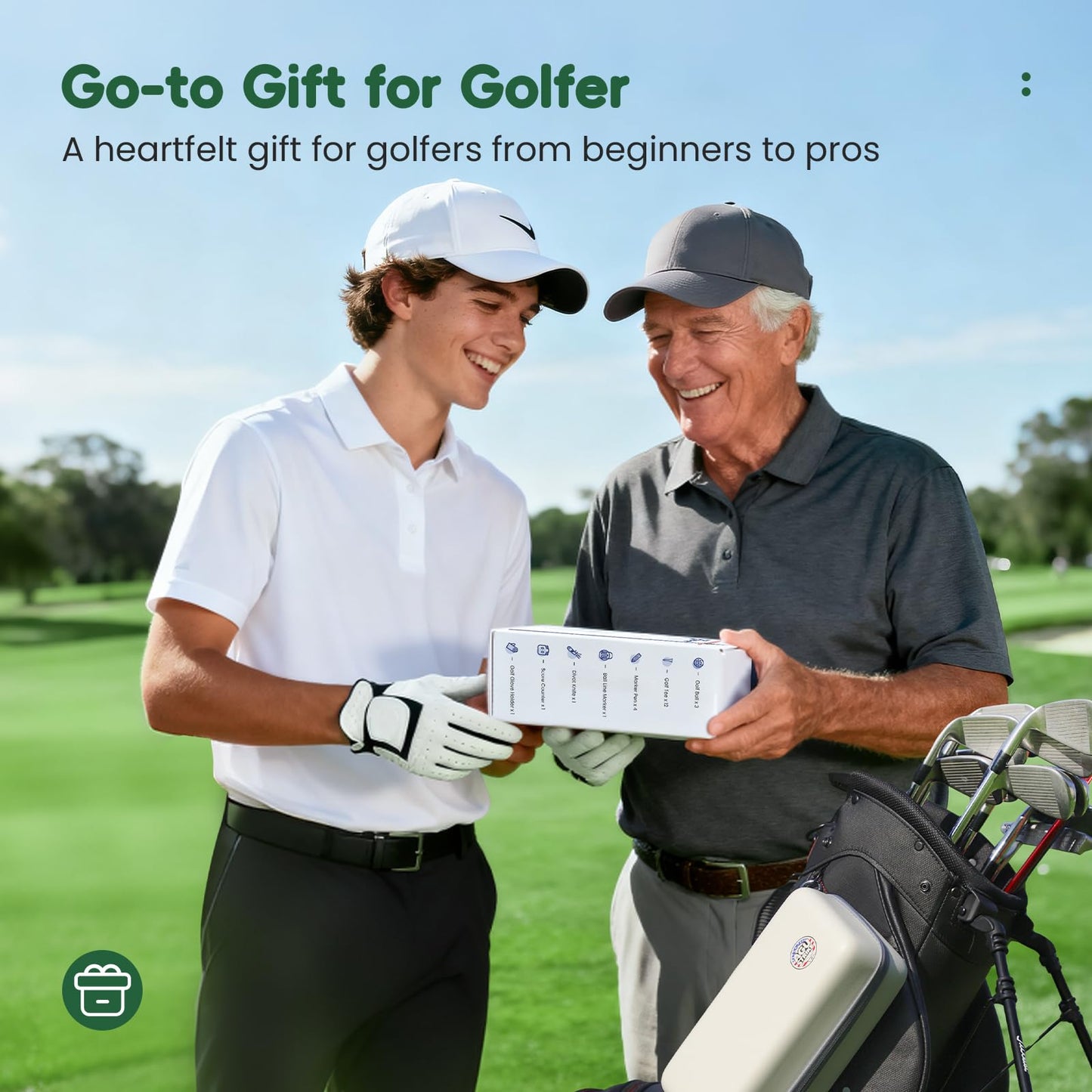 AGUstrike 23Pcs Golf Accessories Kit — Versatile Gifts for Golfers