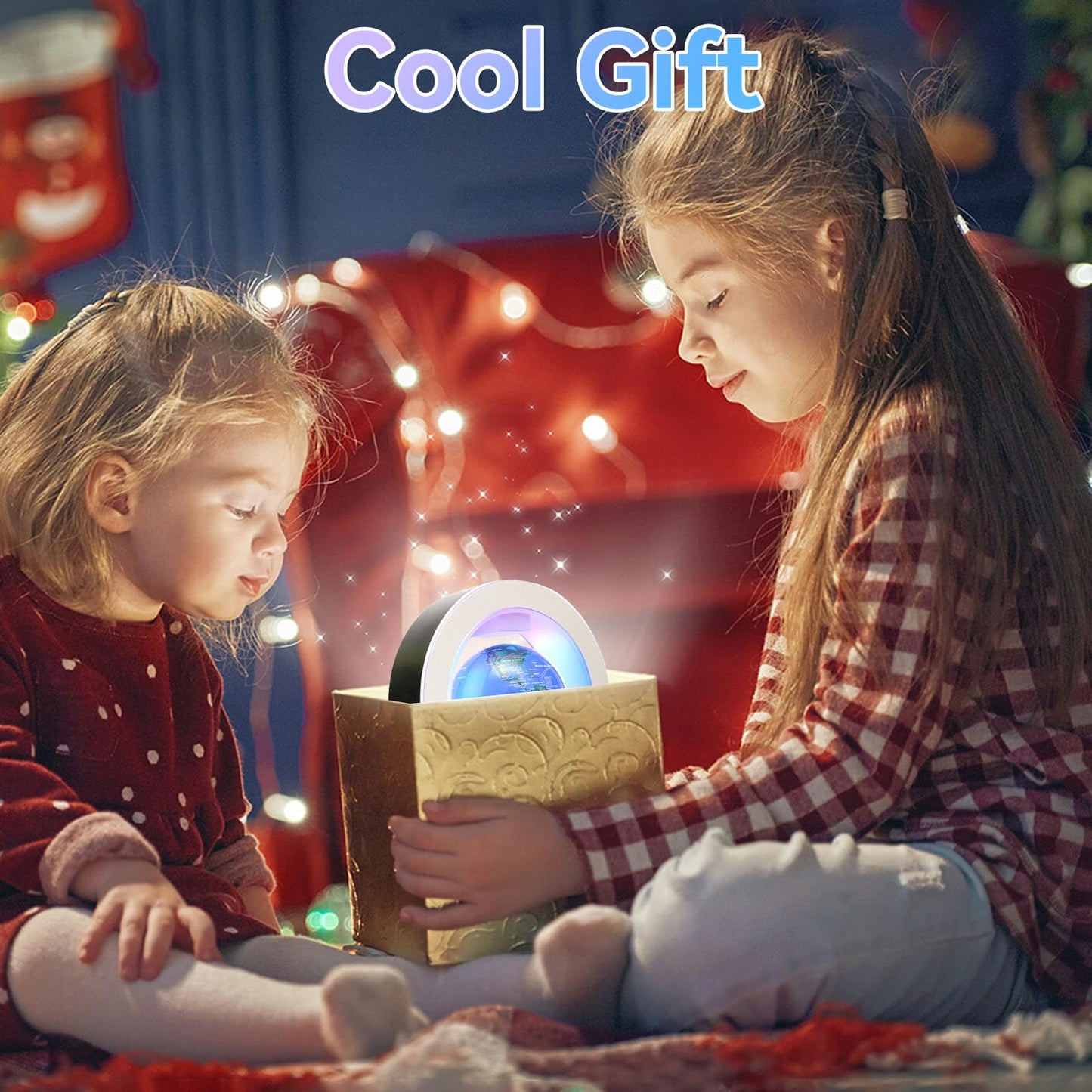 Ahilzam Magnetic Levitating Globe — Floating Globe with LED Lights & Touch Control
