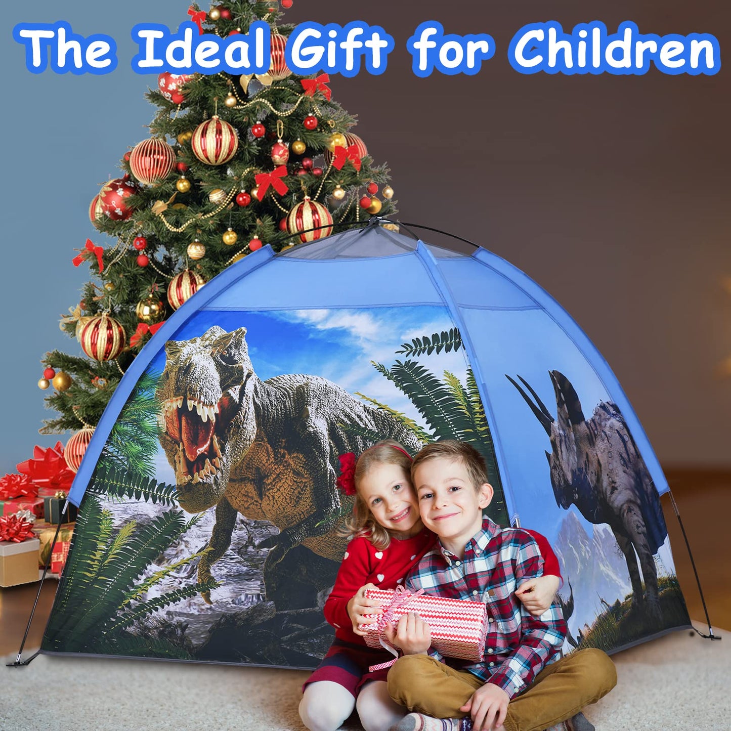 Ai-Uchoice Dinosaur Kids Play Tent | Easy Pop-Up Dino Hideout