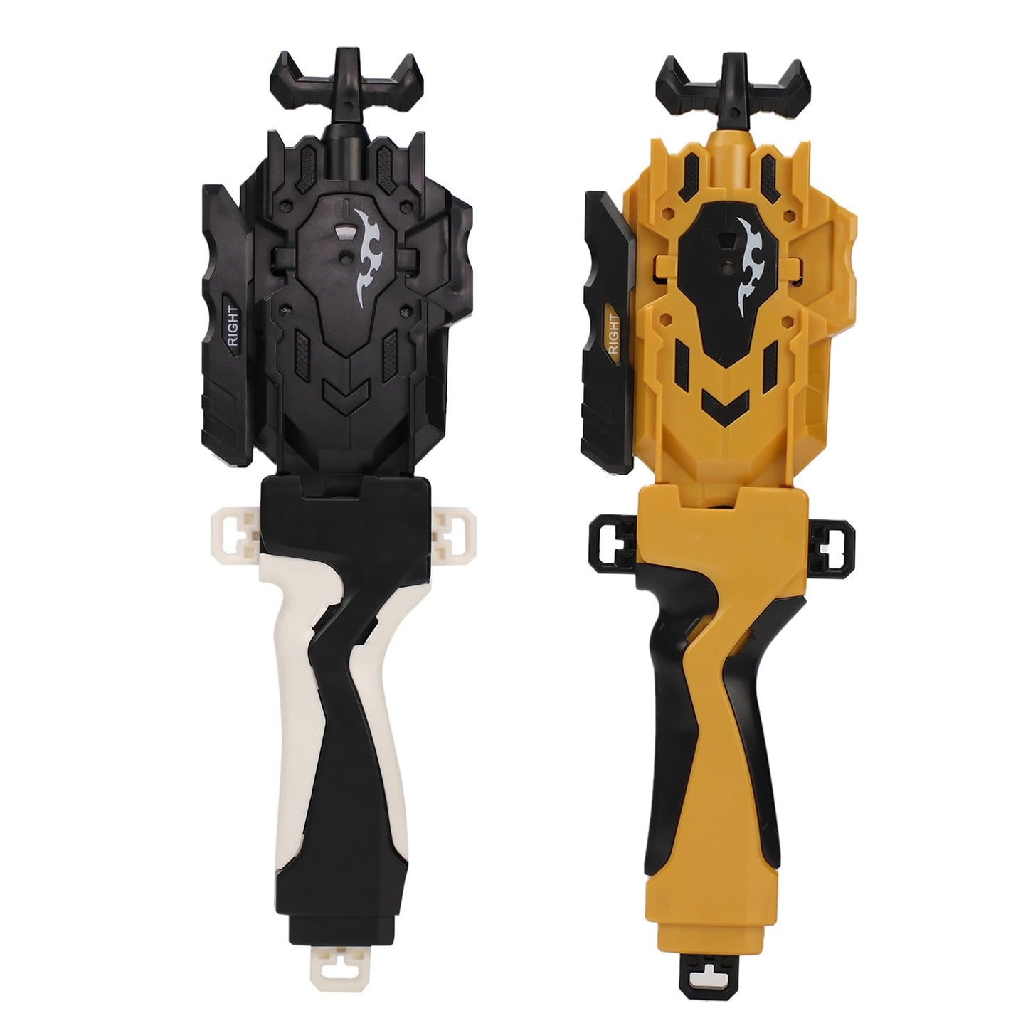 AIBREAY 2-Pack String Launchers & Grips for Burst Gyros – Left/Right Spin