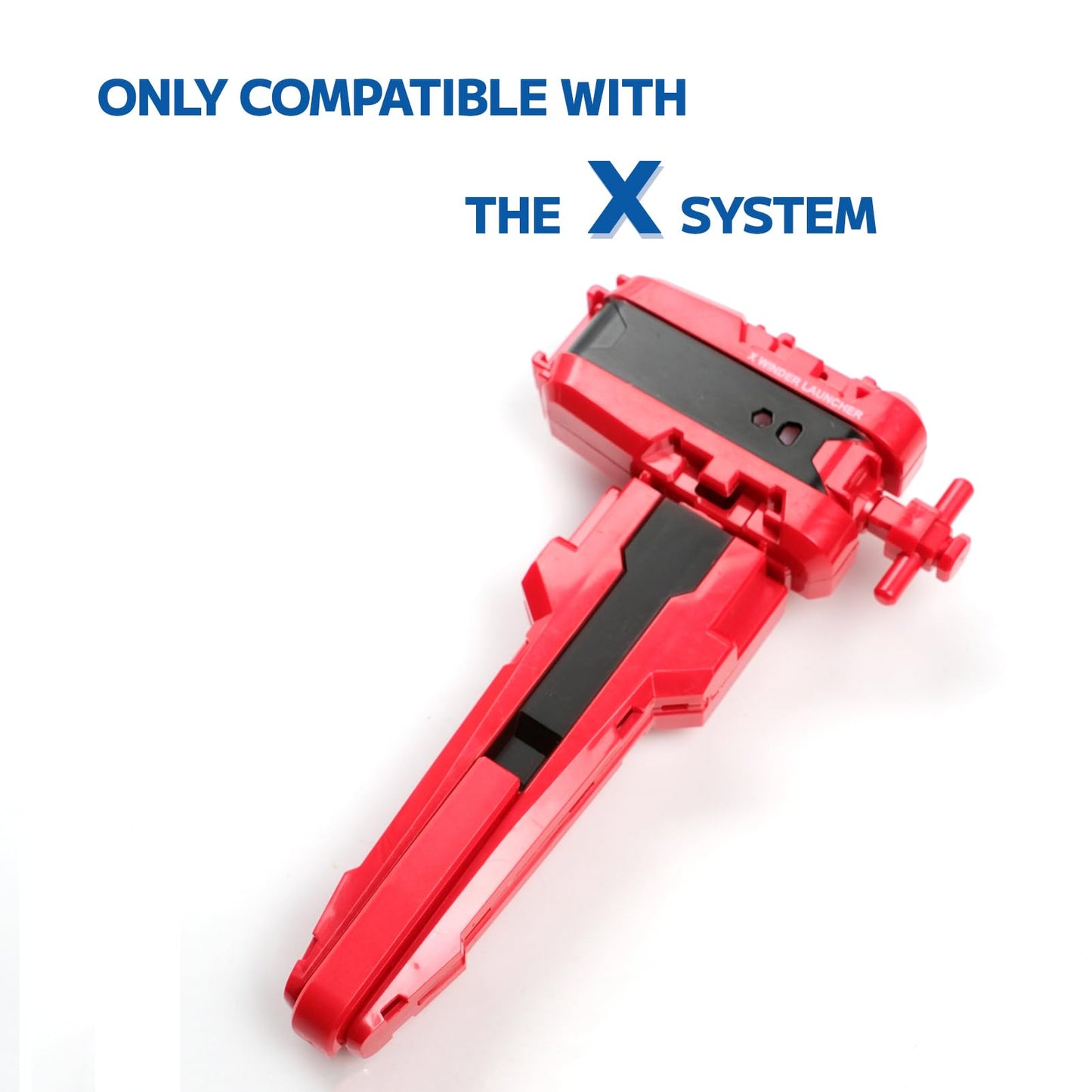 AIBREAY 2 Pack X String Launchers with Grip – X Top Compatible (Red & Blue)