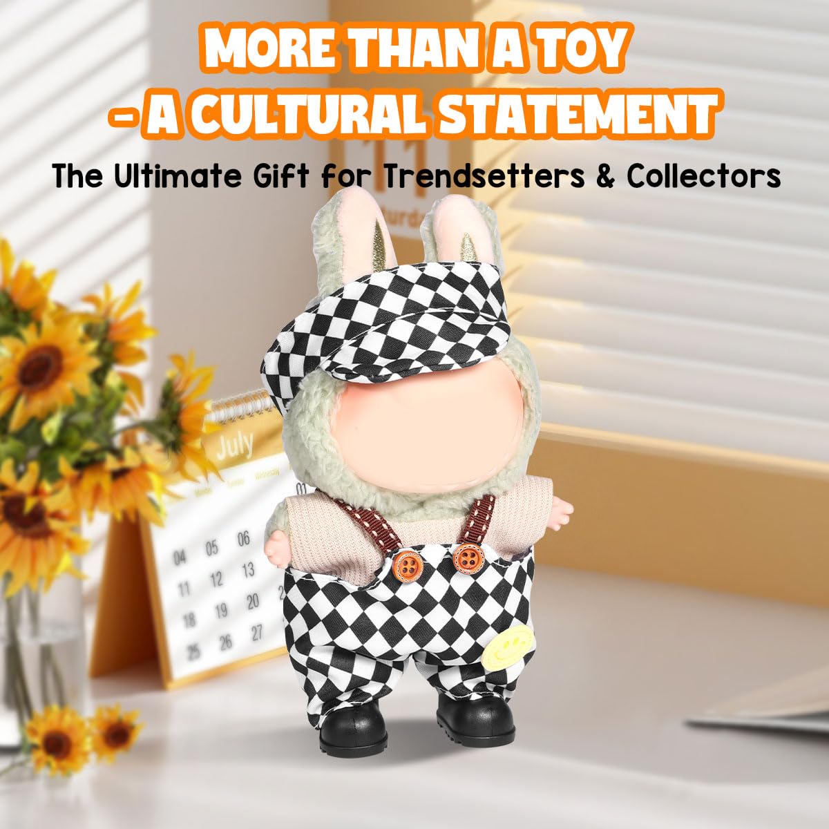 AICase 17cm Doll Clothes Set – 3-Piece Crochet Outfit with Hat for 17cm Dolls
