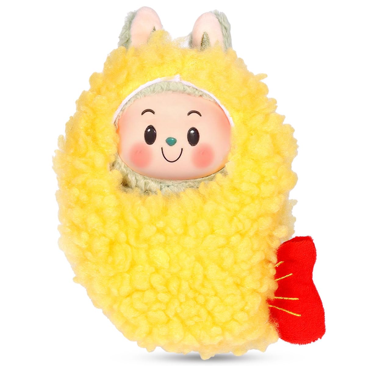 AICase 17cm Doll Outfit – 2-Piece Animal-Inspired Set with Hat