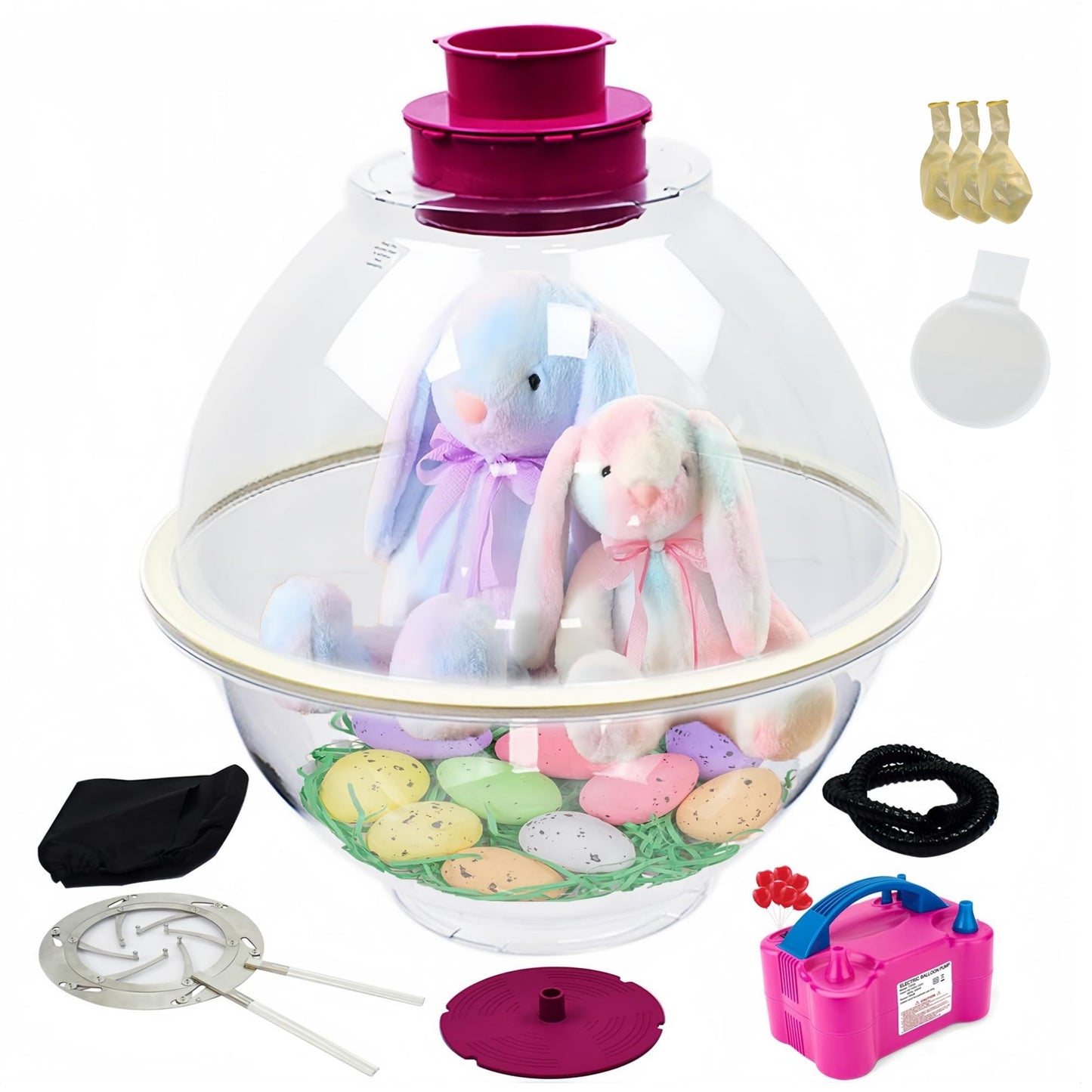 AimeeJL Balloon Stuffer Set – DIY Balloon Pump & Expander for Bouquets, Plush Toys, Weddings