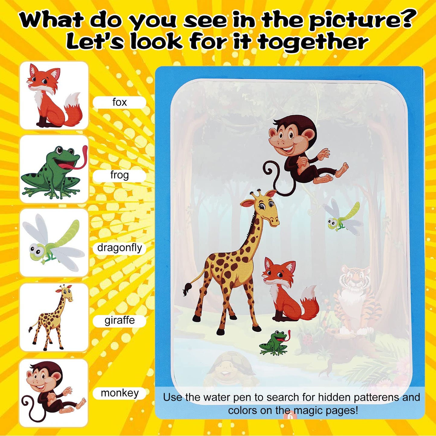 Air Blow Water Doodle Books for Toddlers – 3-Pack, Reusable & Mess-Free
