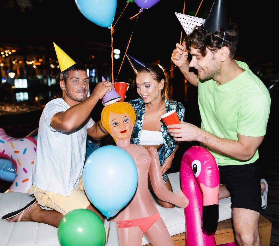 AIR GAG Decorative Inflatable – 59-Inch Party Doll for Gags, Decor & Events
