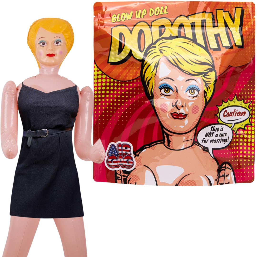 AIR GAG Decorative Inflatable – 59-Inch Party Doll for Gags, Decor & Events