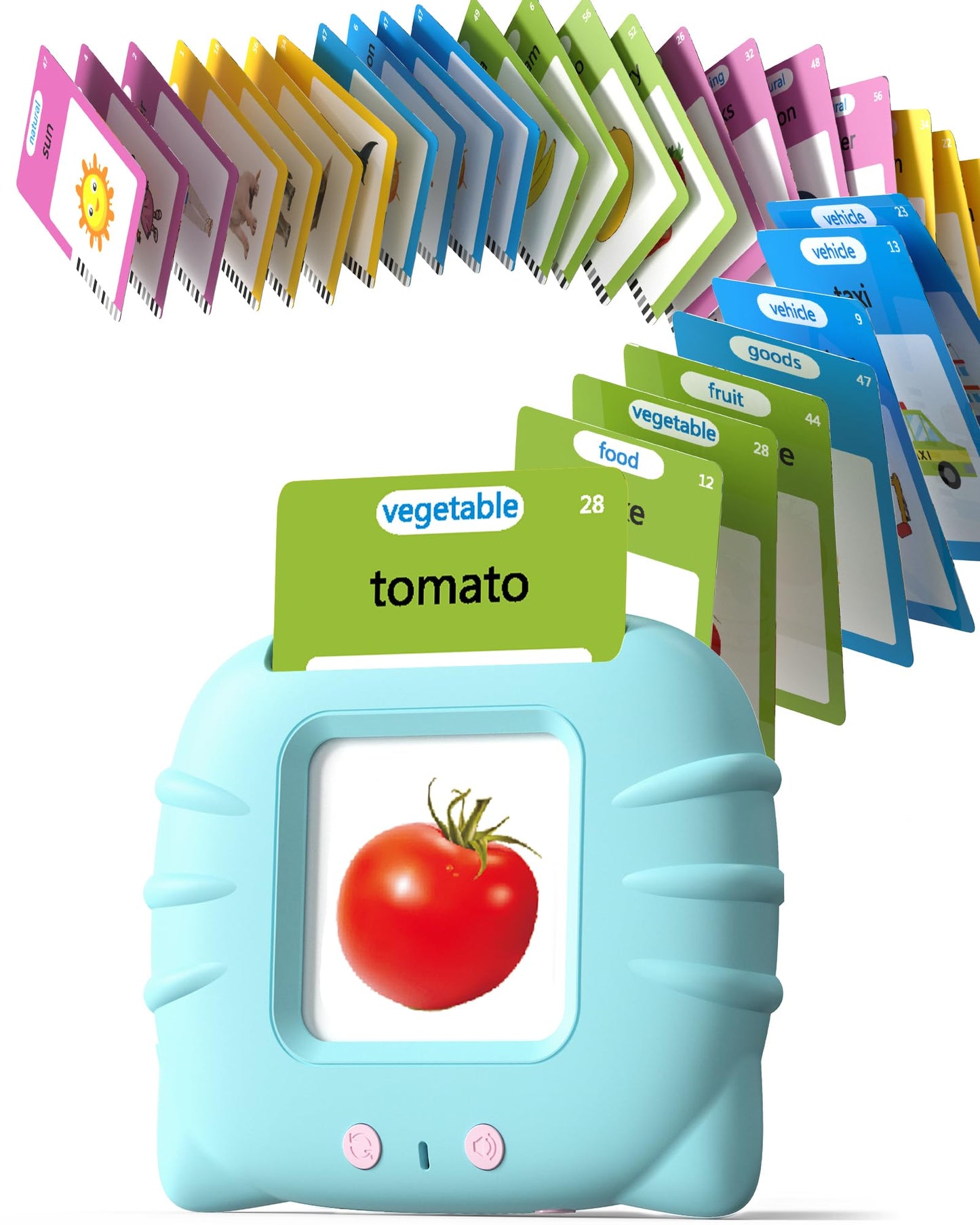 Airbition Talking Flash Cards for Toddlers — 224 Words, Montessori Language Learning