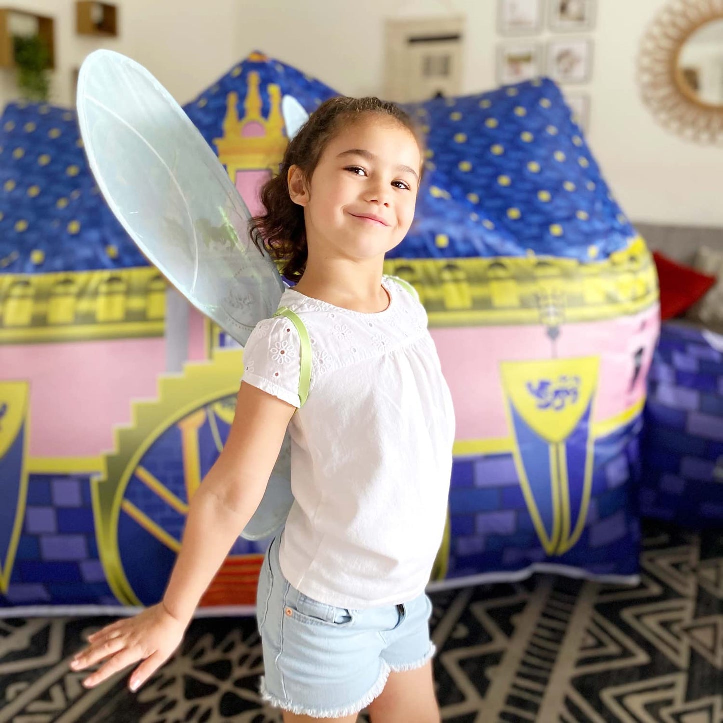 Air Fort Royal Castle – The Original Patented AirFort, 30-Second Inflatable Kid Fort