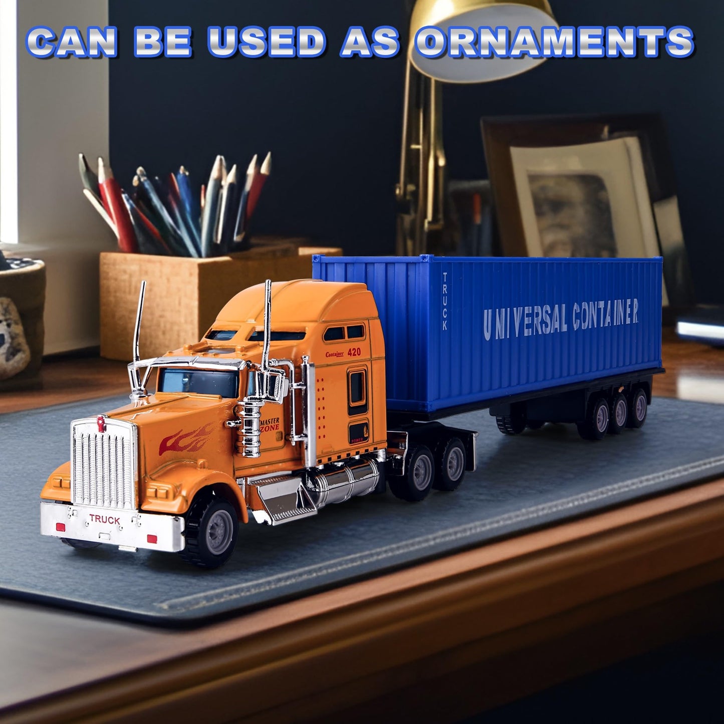 AIUAZA 1/65 Truck with Detachable Cargo Container – Alloy Die-Cast Toy