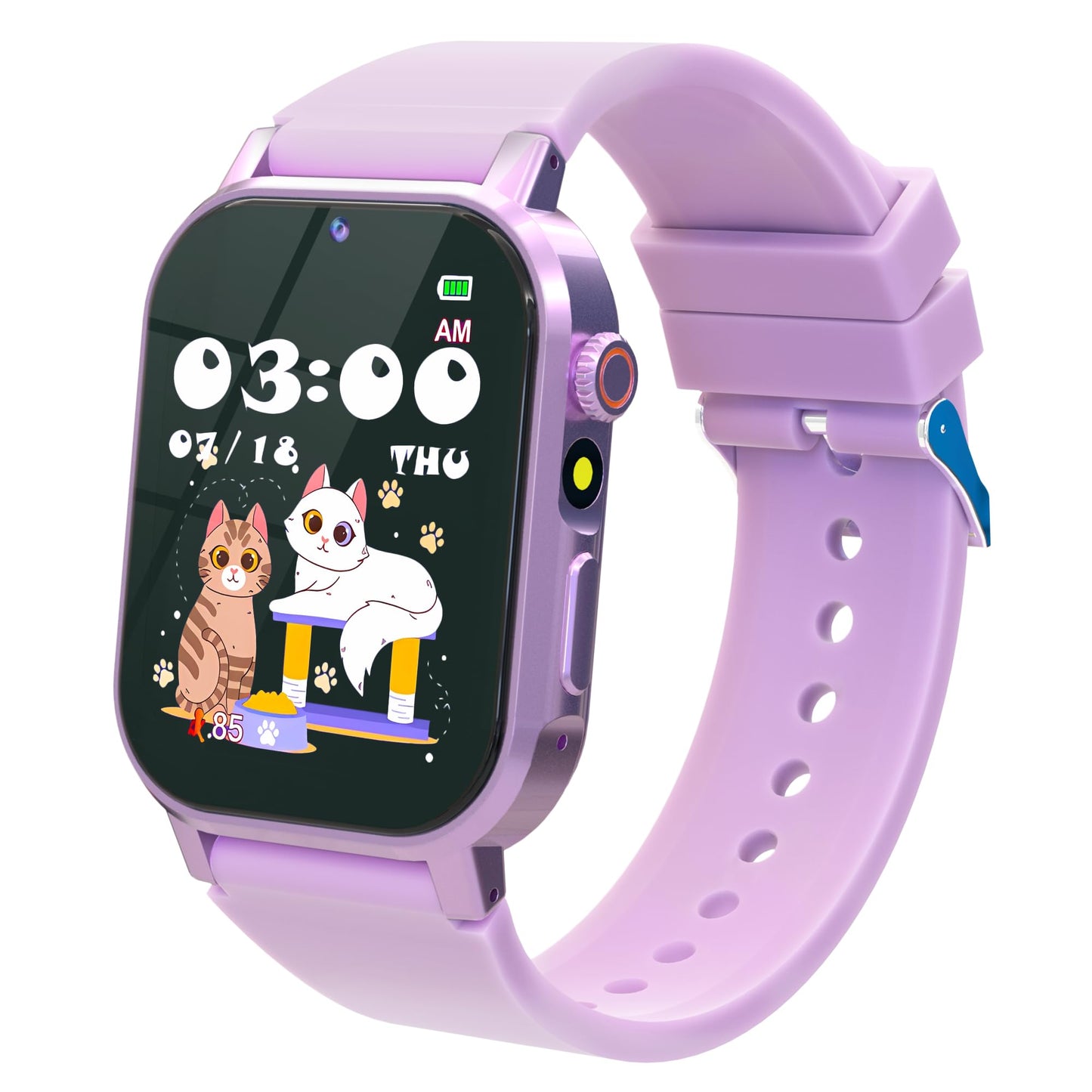 AIWIEP Kids Smart Watch for Girls 5-12 | 32 Games, Camera, Pedometer