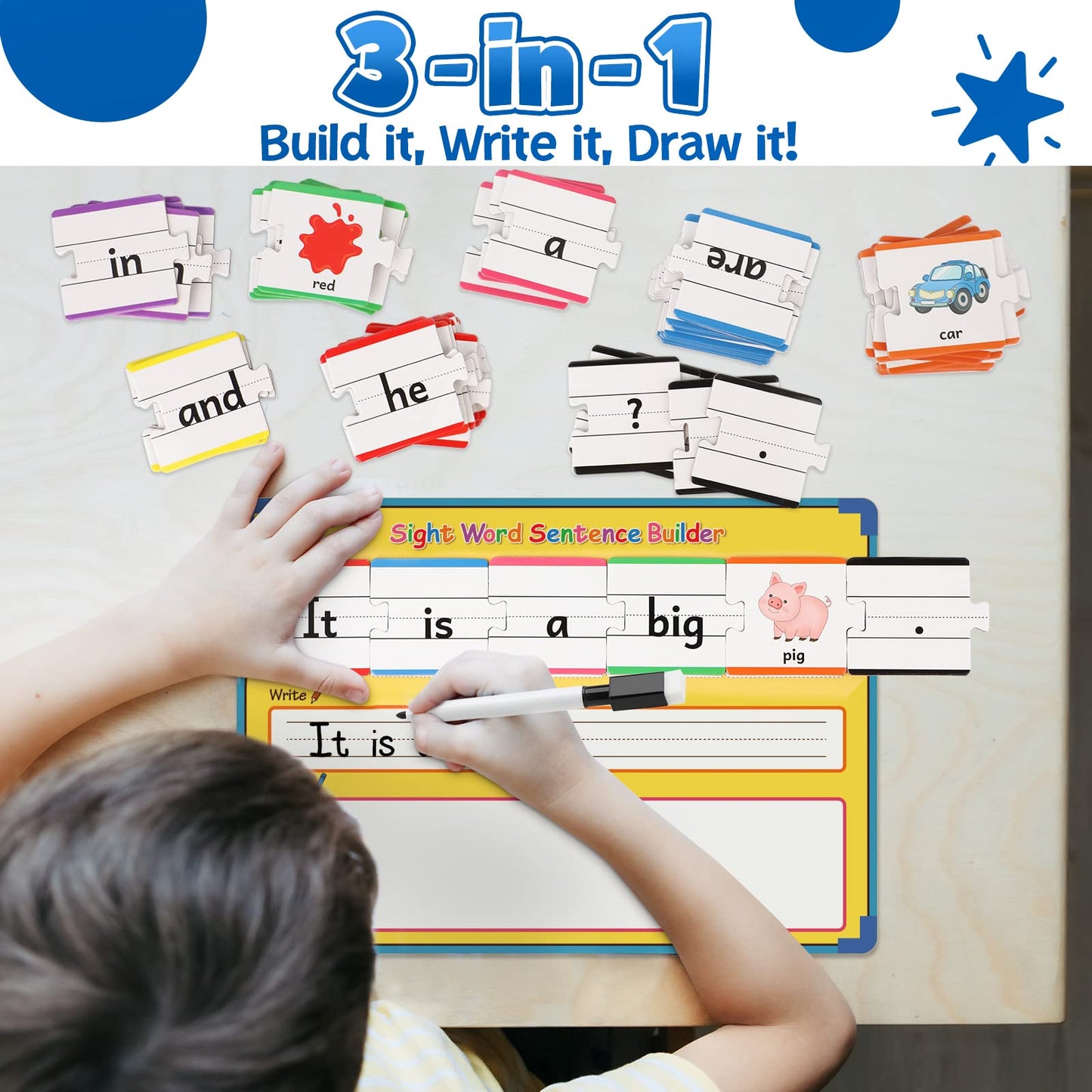 Aizweb Sentence Building Games | Sight Word Puzzles for Kindergarten to 2nd Grade