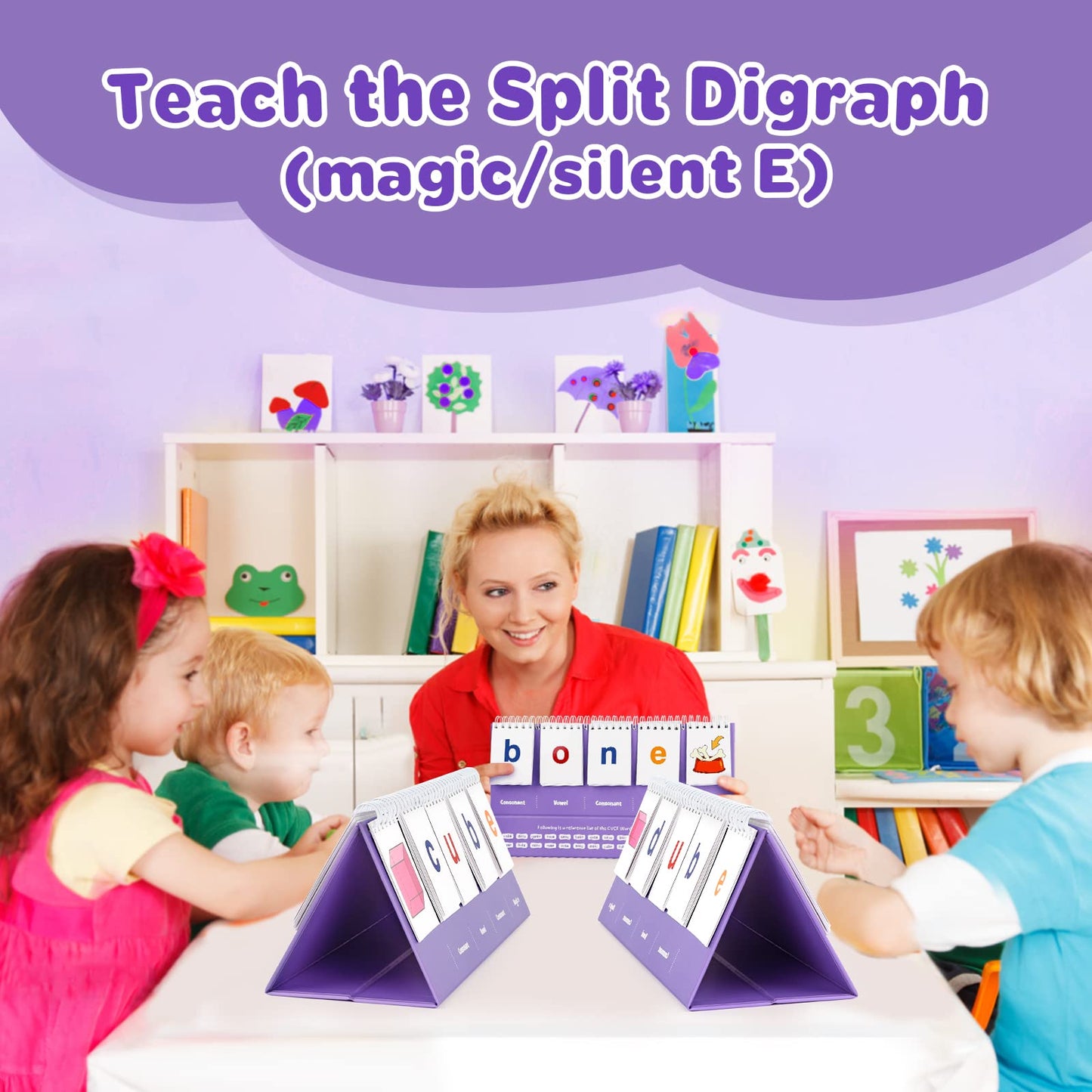 Aizweb Magic E Word Games • Phonics Flash Cards for Preschool & Kindergarten