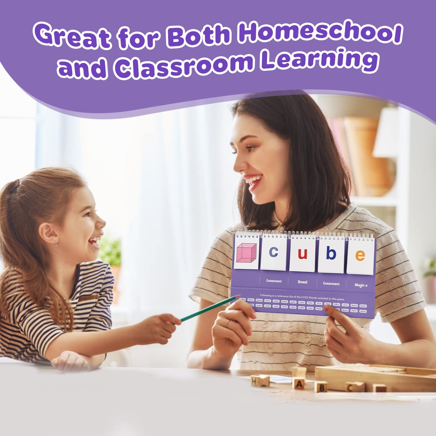 Aizweb Magic E Word Games • Phonics Flash Cards for Preschool & Kindergarten