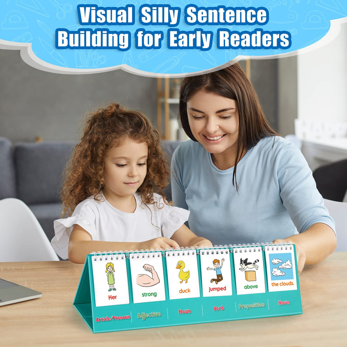Aizweb Silly Sentence Building for Kids – Fun Reading & Sentence Skills for Preschool to 2nd Grade