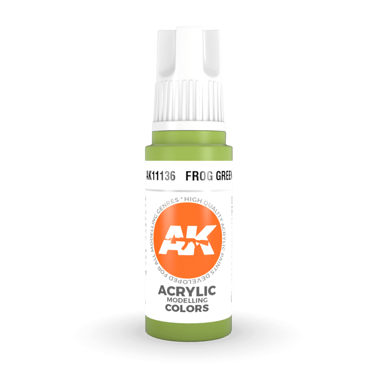 AK Interactive 3rd Gen Acrylic - Frog Green 17ml (AK11136)