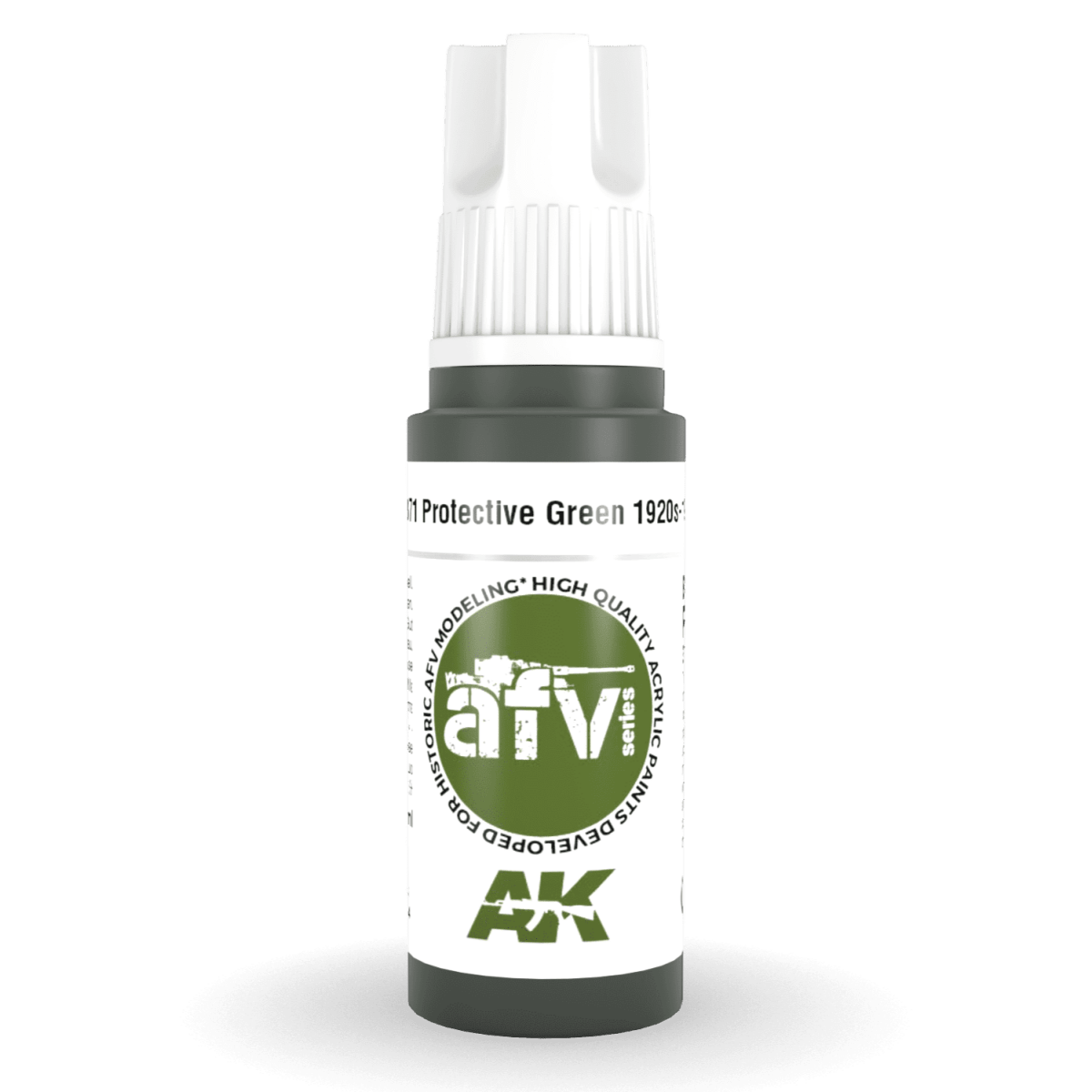 AK Interactive - 3rd Gen Acrylic - Protective Green 1920s-1930s 17ml (AK11371)