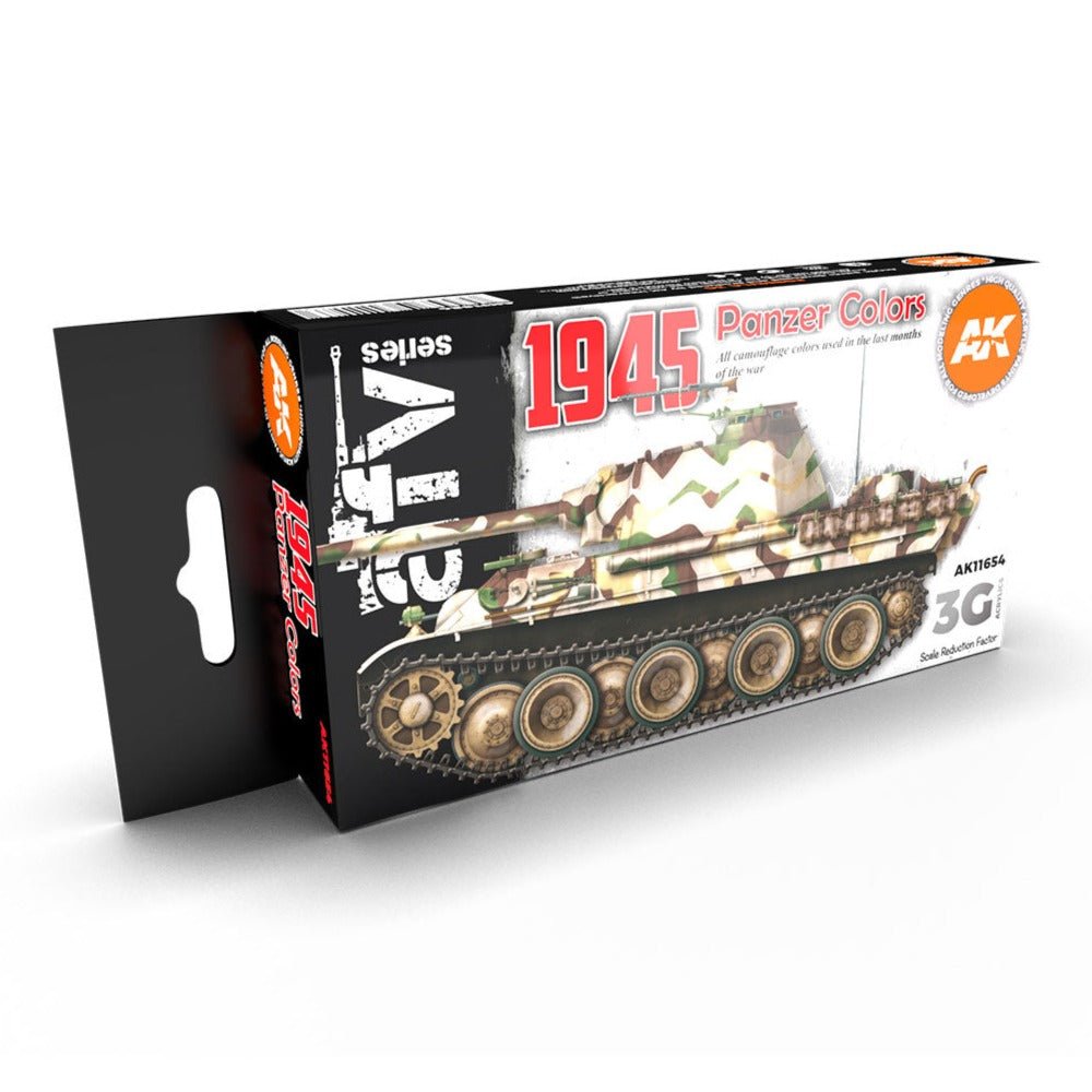 AK Interactive 3rd Gen AFV Paint Set - 1945 Panzer Colors (AK11654)