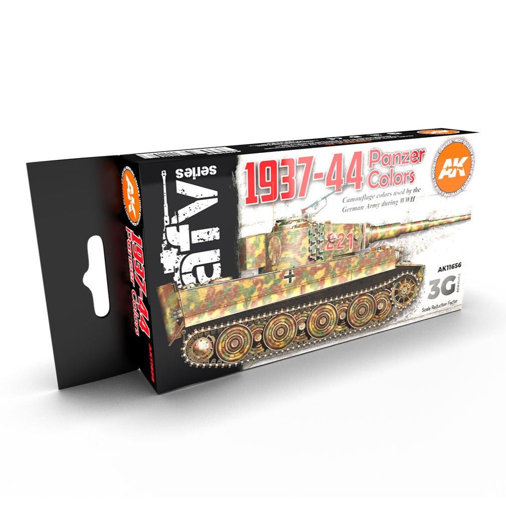 AK Interactive 3rd Gen AFV Paint Set - German Panzer Colors 1937-44 (AK11656)
