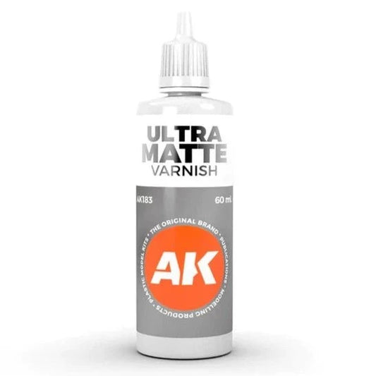 AK Interactive 3rd Gen Ultra Matte Varnish (60ml) (AK183)