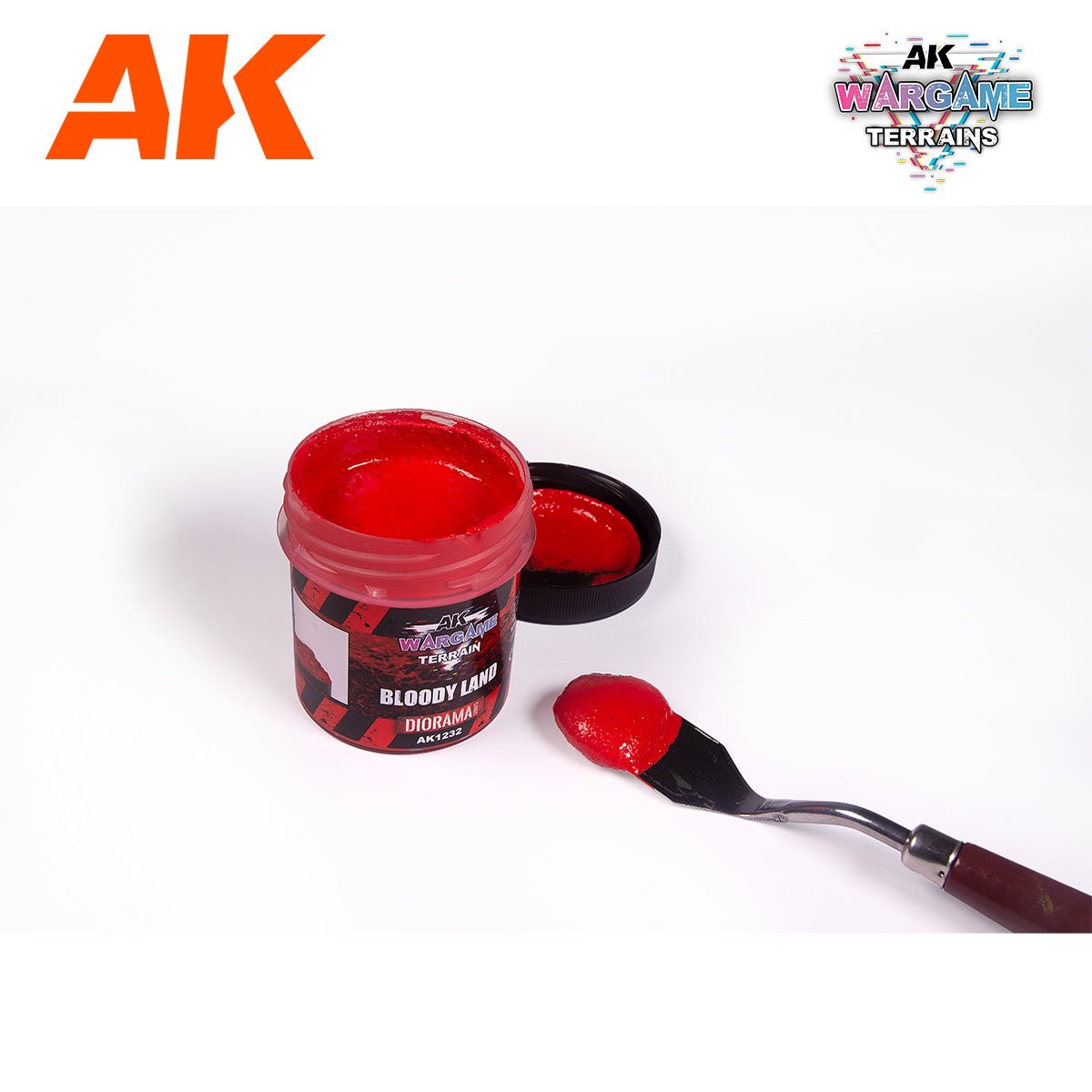 AK Interactive Bloody Land - Wargame Terrains - 100ml (AK1232)