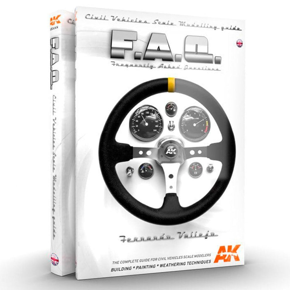 AK Interactive Cars and Civil Vehicles Scale Modelling FAQ (AK282)