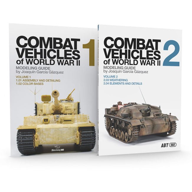 AK Interactive Combat Vehicles of WWII – Volume 1&2 (AKPACK79)