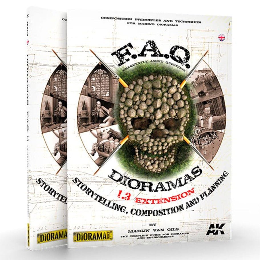 AK Interactive - Dioramas F.A.Q. 1.3. Extension – Storytelling, Composition and Planning (AK8150)