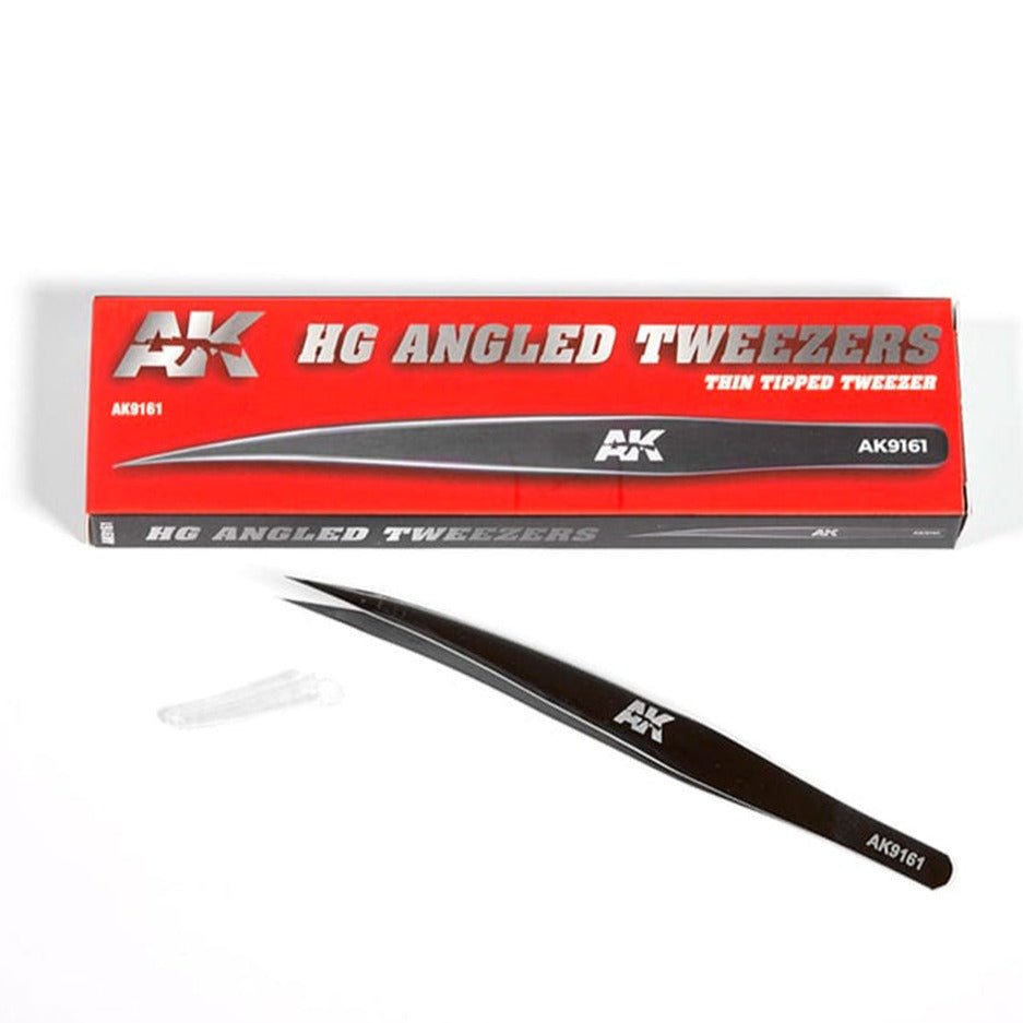 AK Interactive HG Angled Tweezers 01 (AK9161)