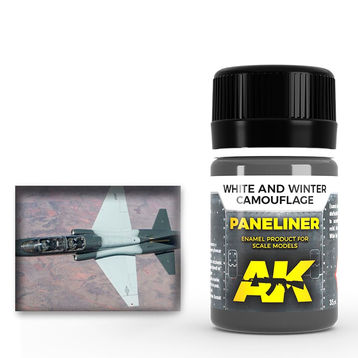 AK Interactive Paneliner for White and Winter Camouflage 35ml (AK2074)