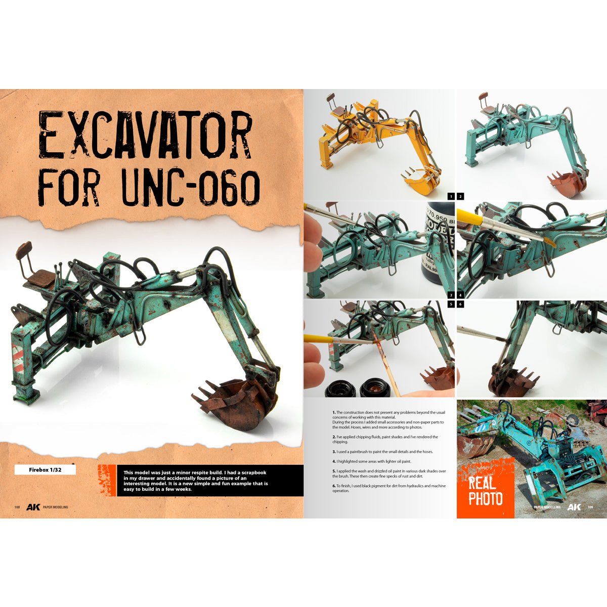 AK Interactive Paper Modelling Techniques (AK130024)