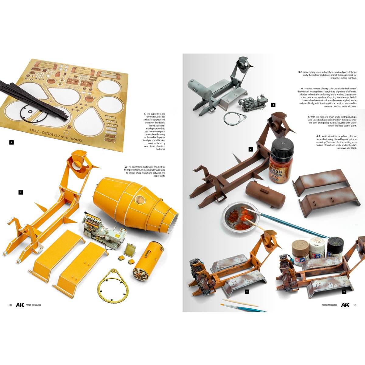 AK Interactive Paper Modelling Techniques (AK130024)