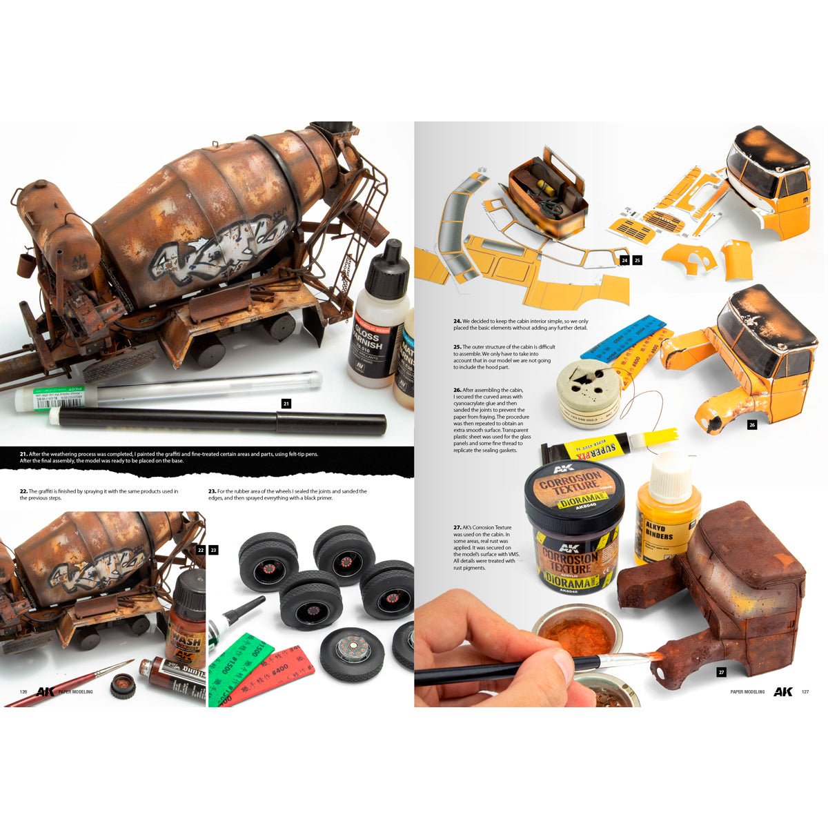 AK Interactive Paper Modelling Techniques (AK130024)