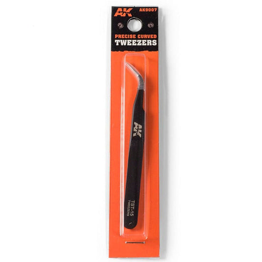 AK Interactive Precise Curved Tweezers (AK9007)