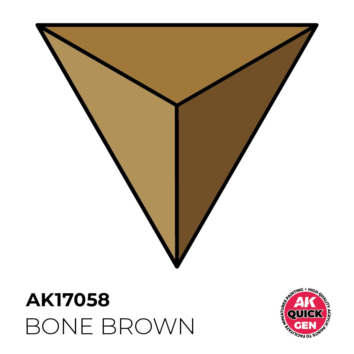 AK Interactive Quick Gen - Bone Brown 18ml (AK17058)