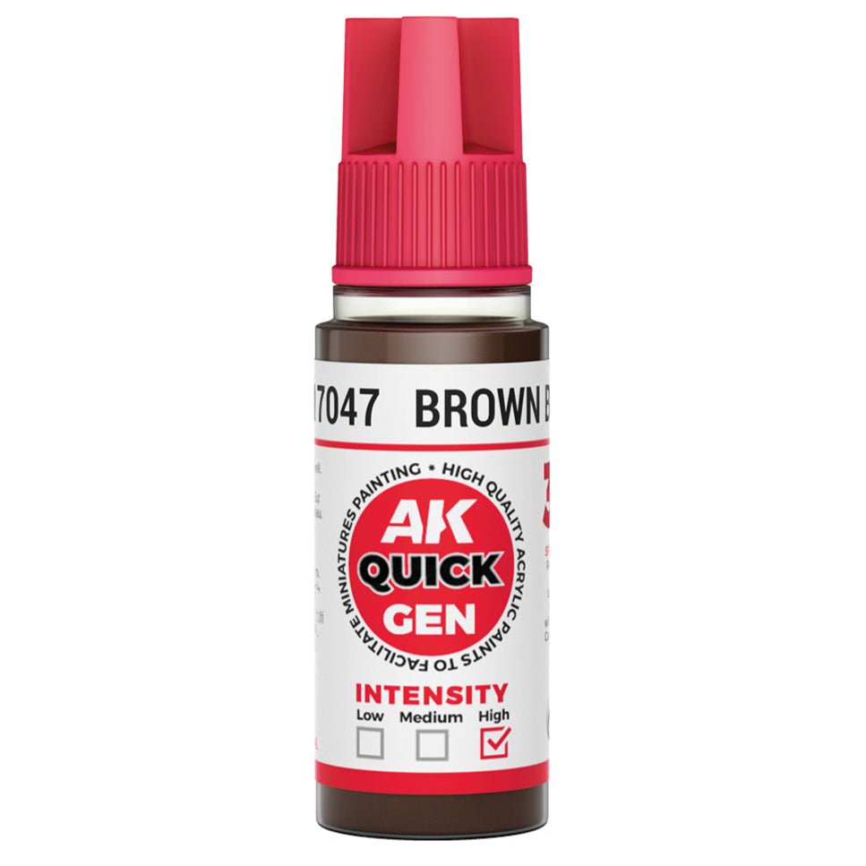 AK Interactive Quick Gen - Brown Black 18ml (AK17047)