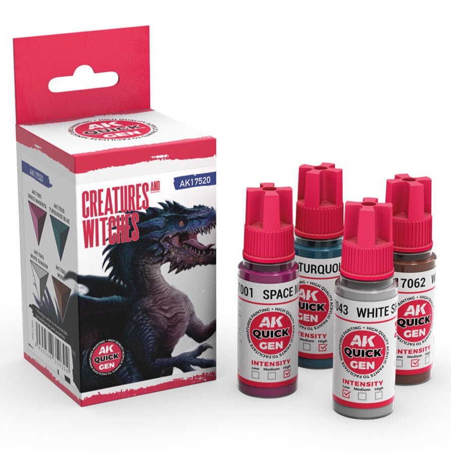 AK Interactive Quick Gen Set - Creatures and Witches (AK17520)