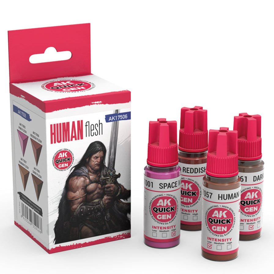 AK Interactive Quick Gen Set - Human Flesh (AK17506)