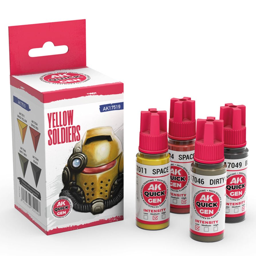AK Interactive Quick Gen Set - Yellow Soldiers (AK17519)