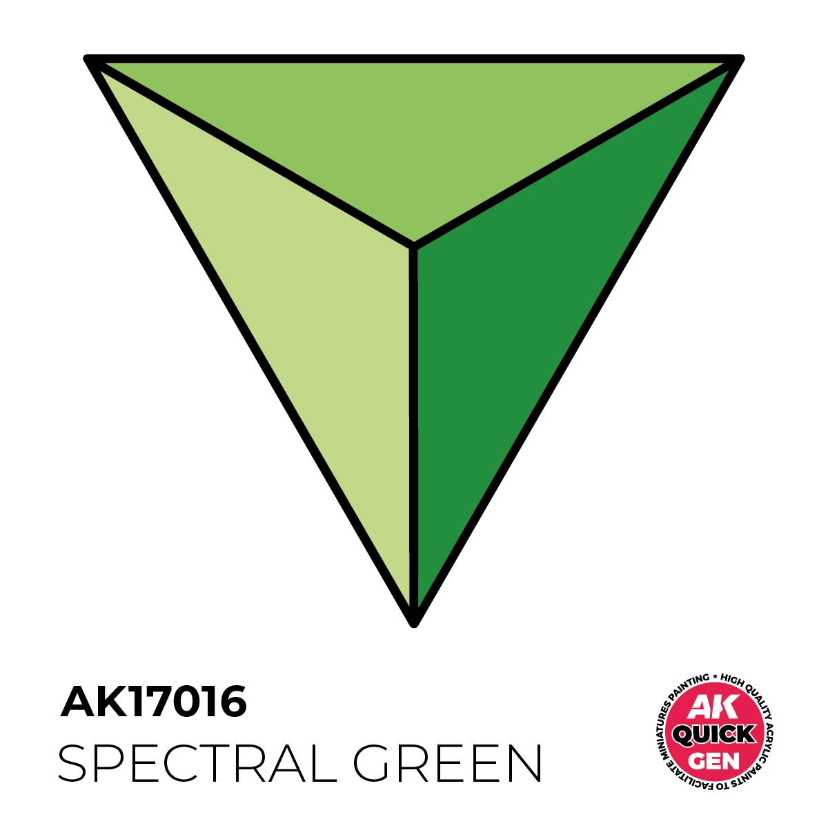 AK Interactive Quick Gen - Spectral Green 18ml (AK17016)
