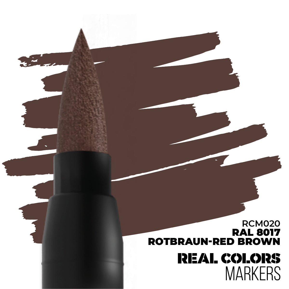 AK Interactive Real Colors Marker RAL 8017 Rotbraun-Red Brown (RCM020)