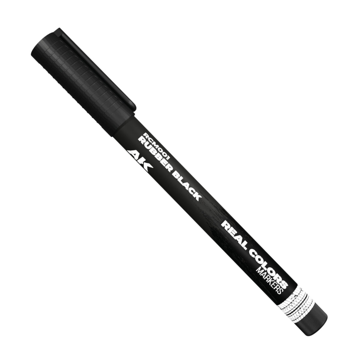 AK Interactive Real Colors Marker - Rubber Black (RCM001)