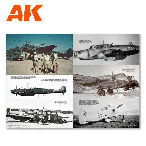 AK Interactive Real Colors of WWII Aircraft (English) (AK290)