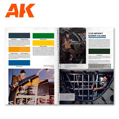 AK Interactive Real Colors of WWII Aircraft (English) (AK290)