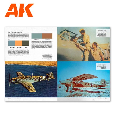 AK Interactive Real Colors of WWII Aircraft (English) (AK290)