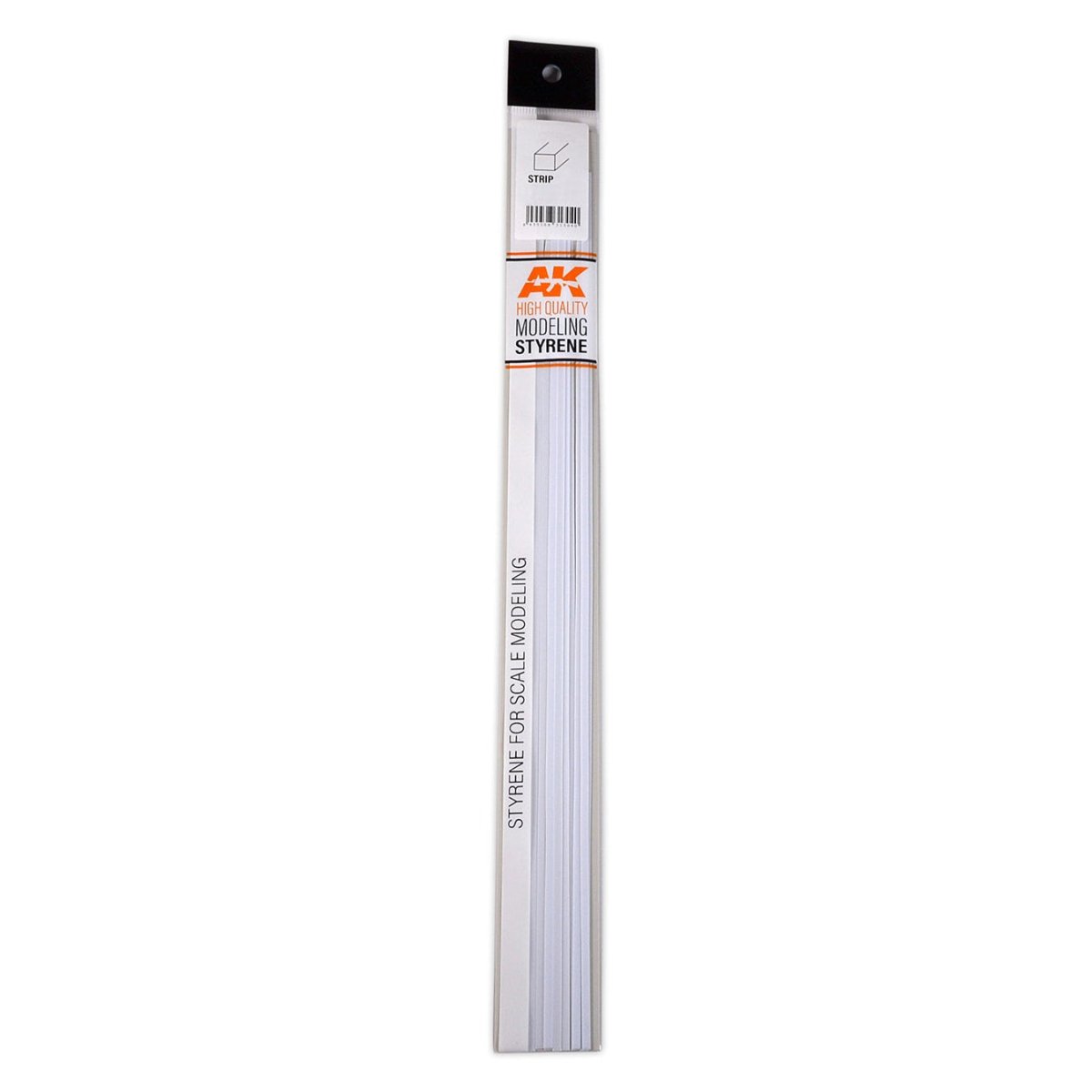 AK Interactive - Strips 1.00 X 4.00 X 350mm - Styrene Strip (AK6522)