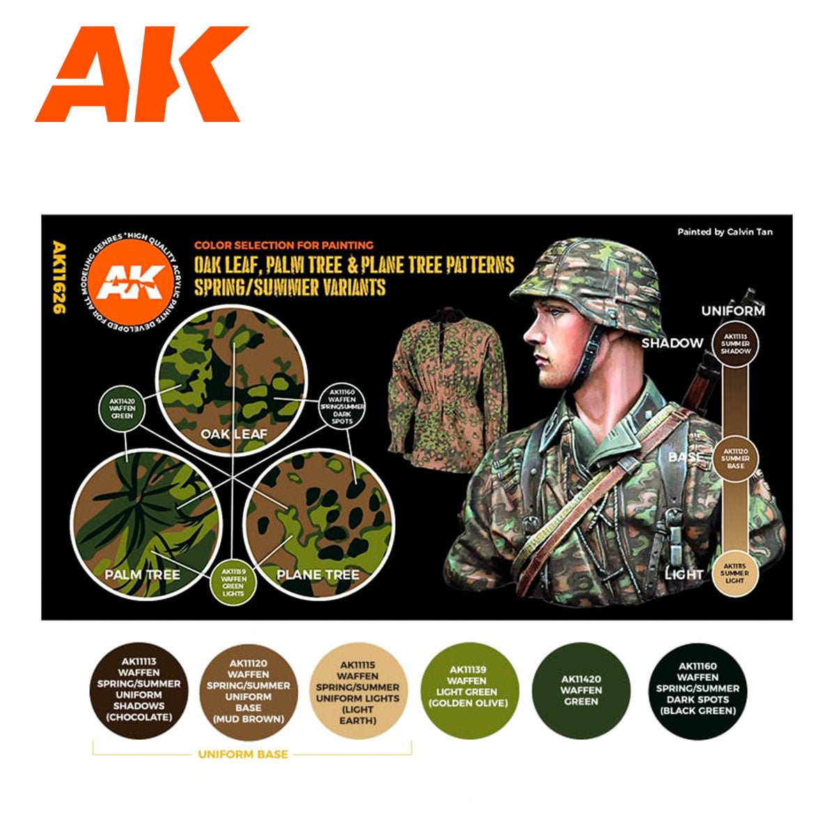 AK Interactive - Waffen Spring-Summer Camouflage 3G (AK11626)