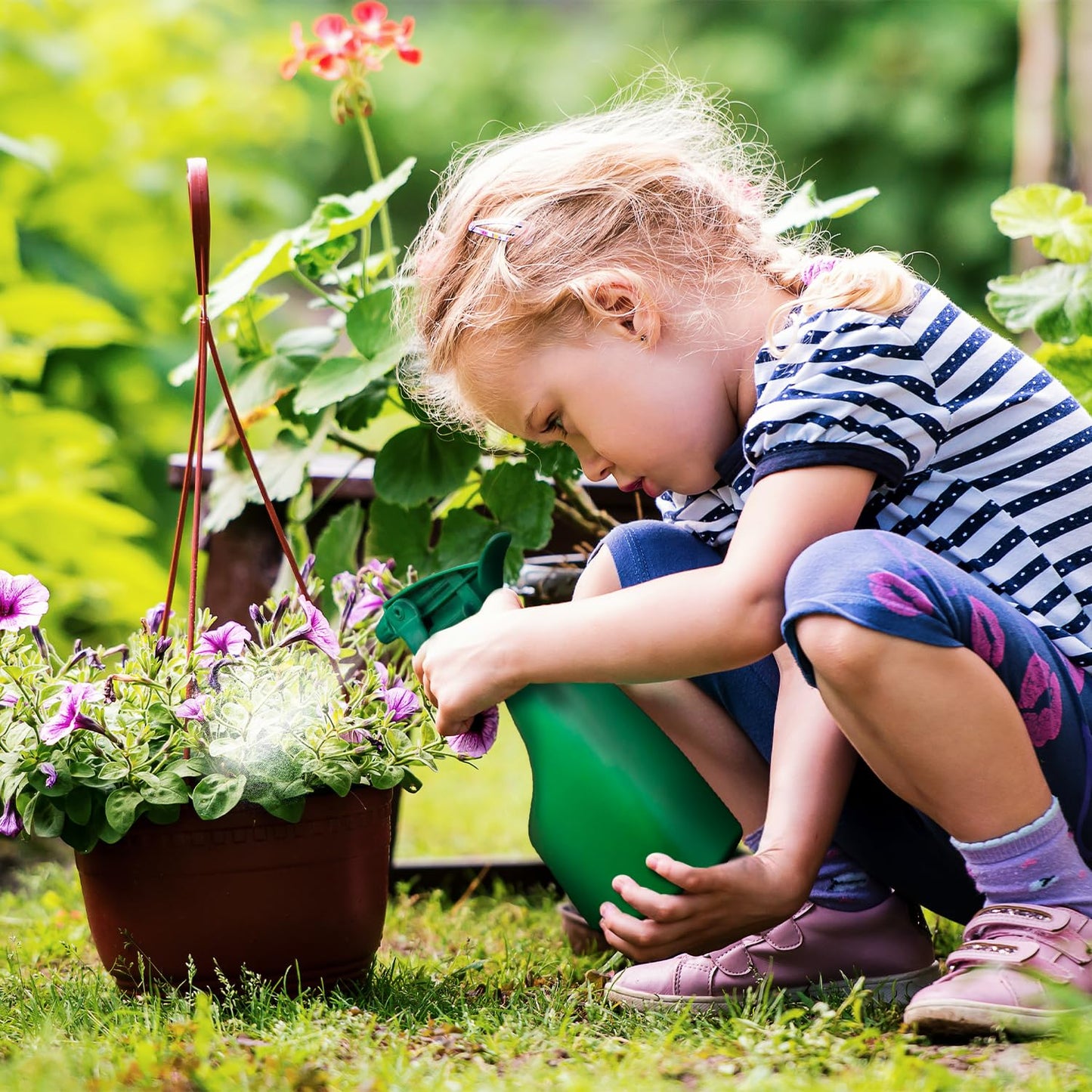 Aka Supaku Kids Gardening Tools Set – 8pc Wheelbarrow Kit