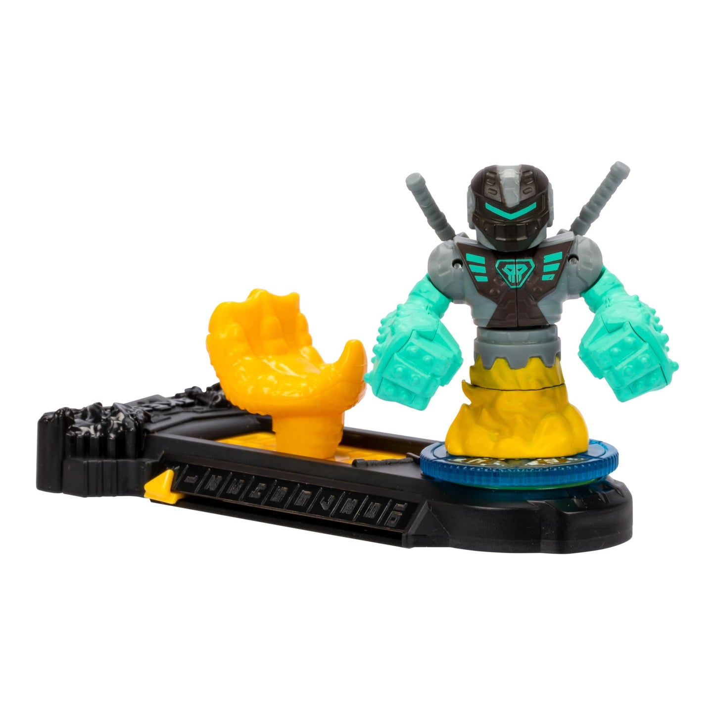 Akedo Legends Ninja Fury Starter Pack – 3 Warriors (Three Strike Chux, Venom Fang Ninja & Psyclone Shutdown) + Weapon Rack